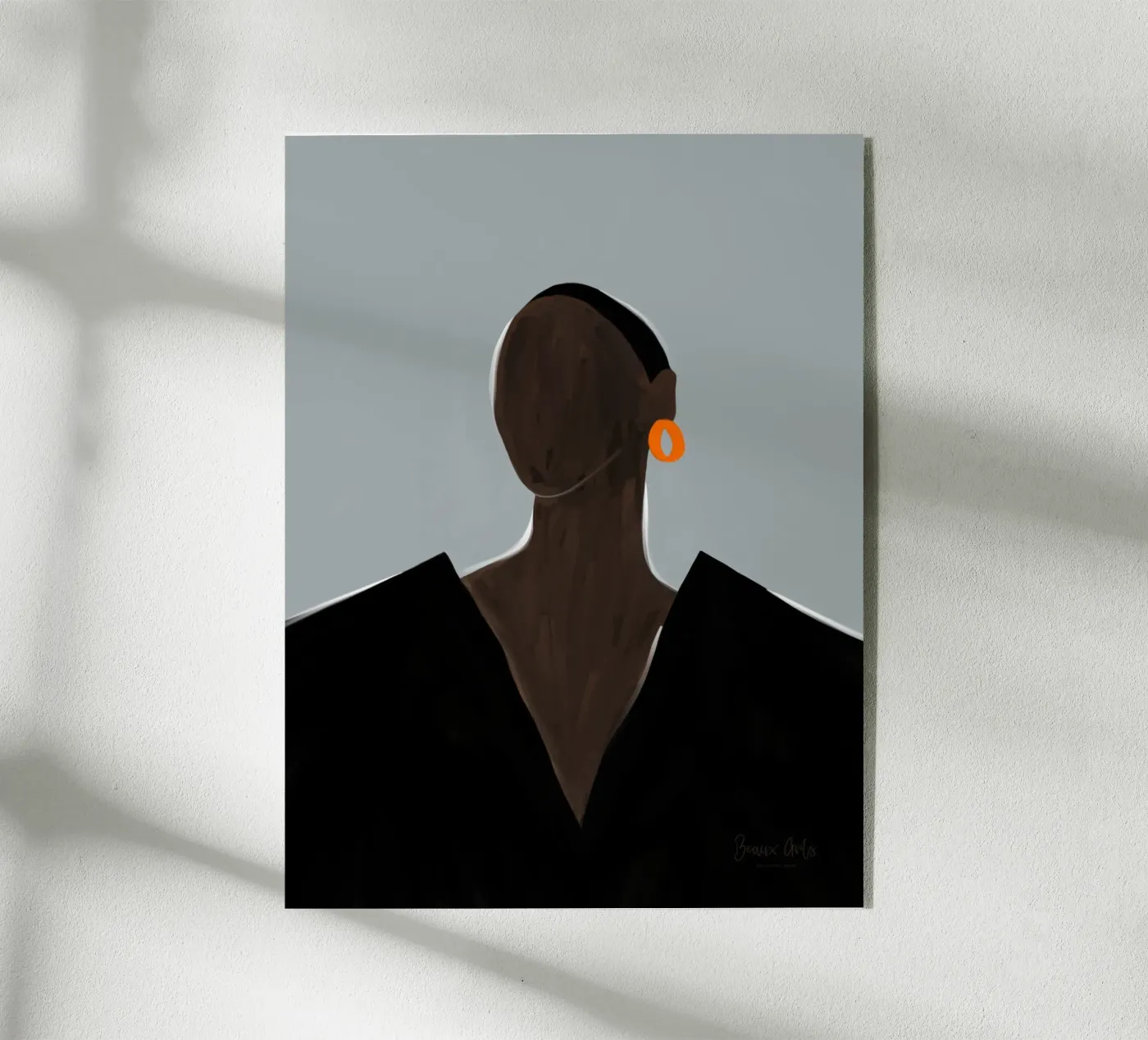 Afro Brilliance acrylic glass by Mathudace Créas