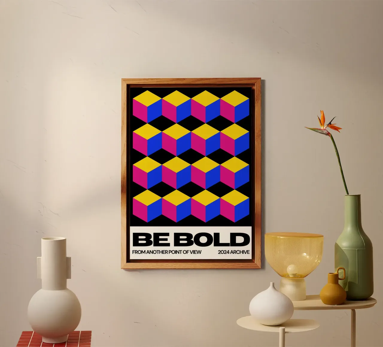 BE BOLD alluminio dibond da Einfach Uebel