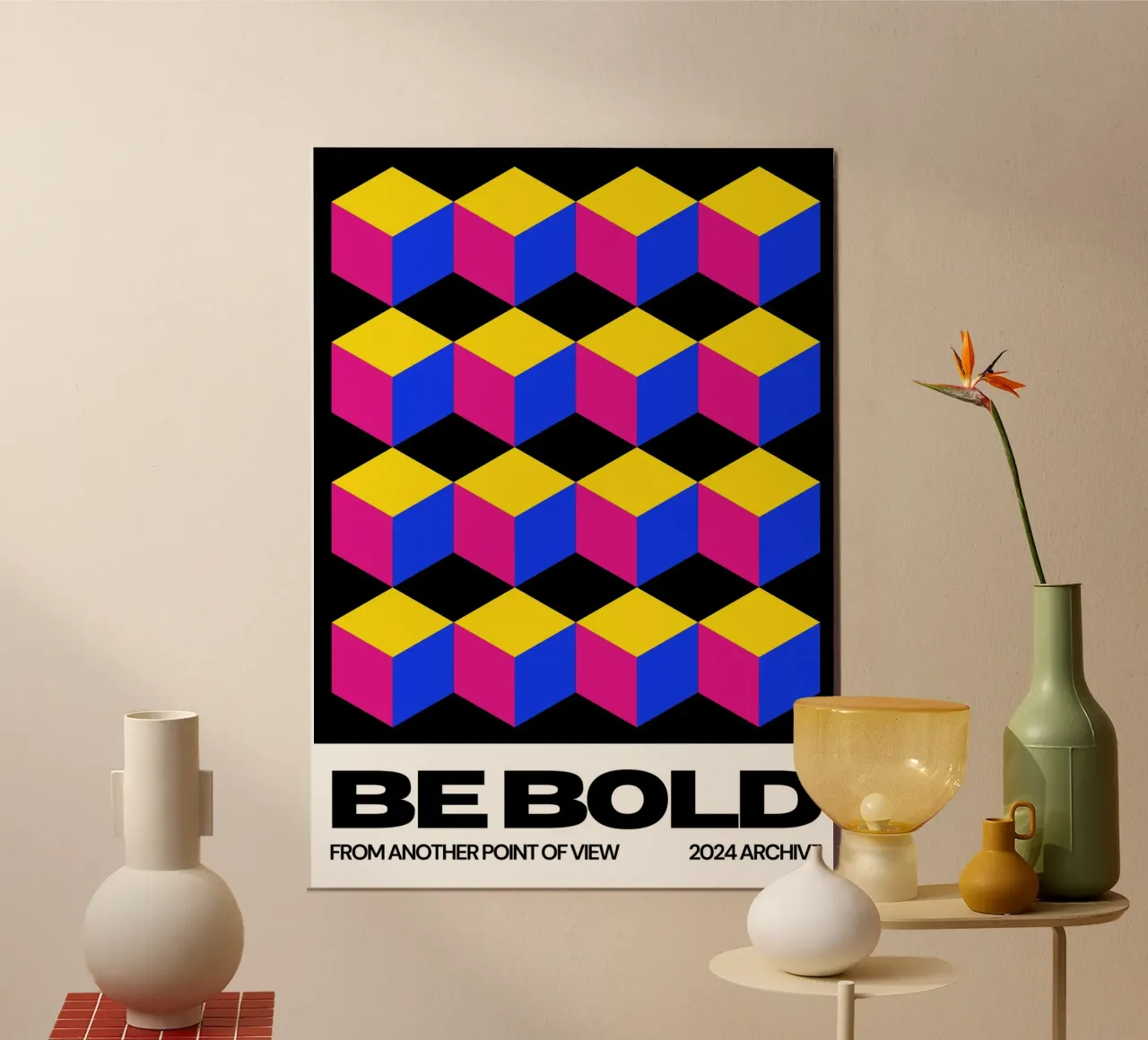 BE BOLD forex plate by Einfach Uebel
