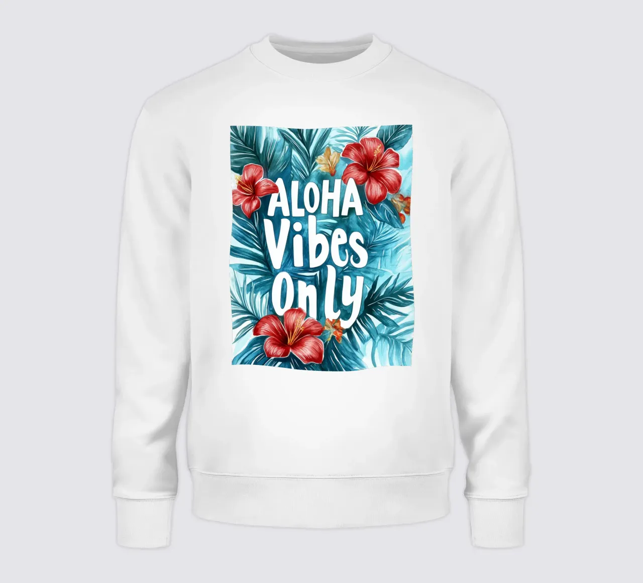 Aloha Vibes Only felpa da treechild