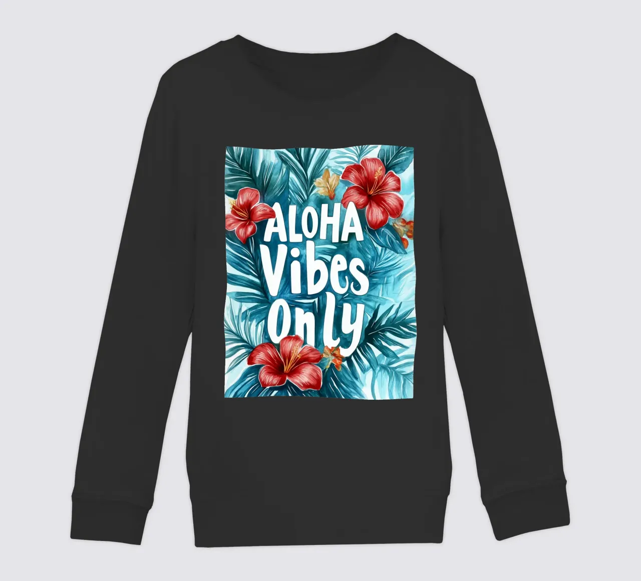 Aloha Vibes Only felpa bambino da treechild
