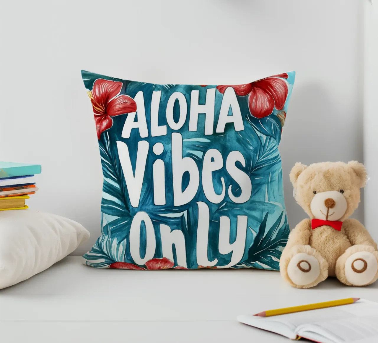 Aloha Vibes Only cuscino da treechild