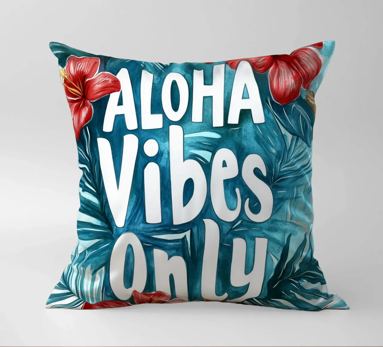 Aloha Vibes Only cuscino da treechild