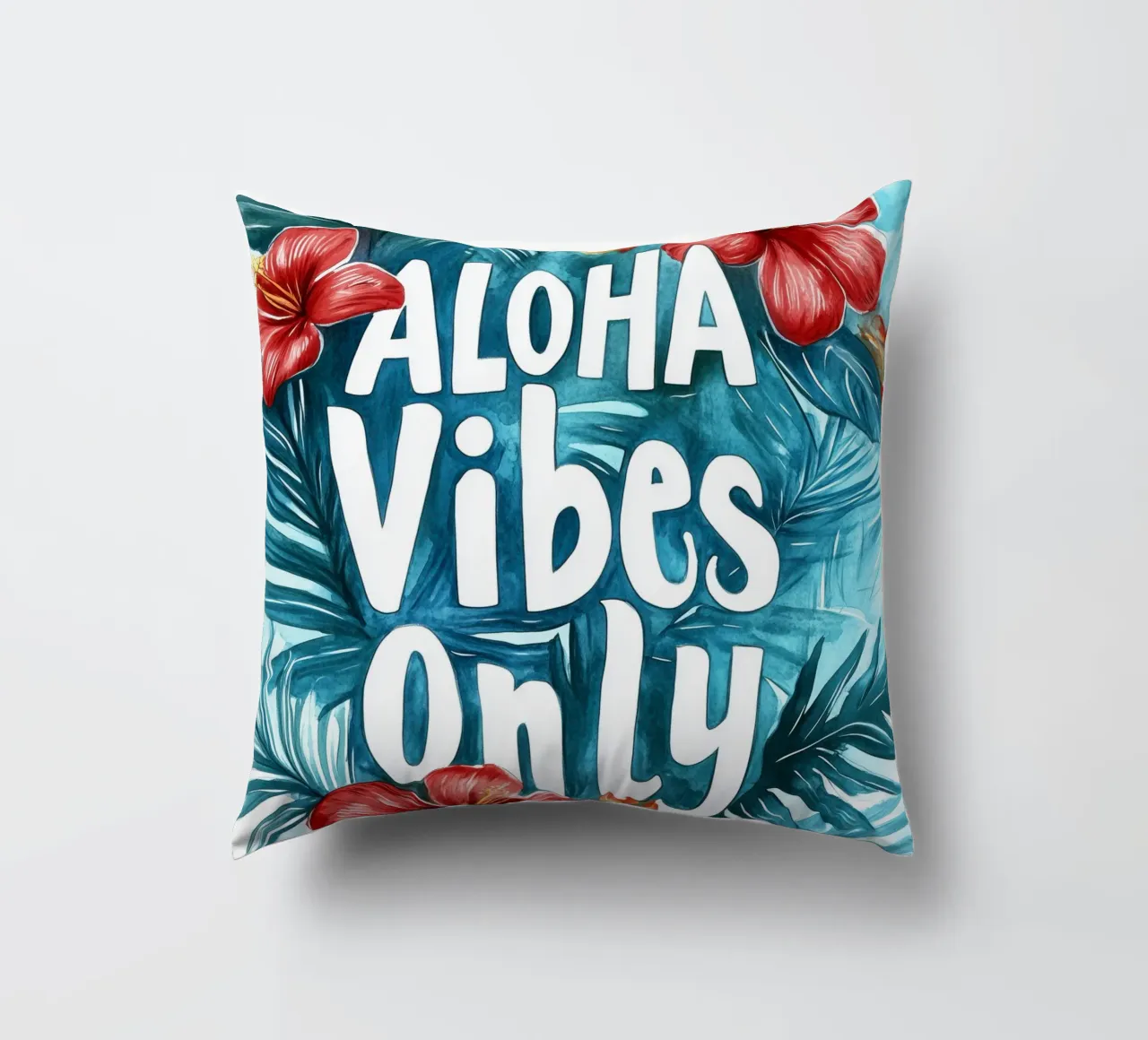 Aloha Vibes Only cuscino da treechild