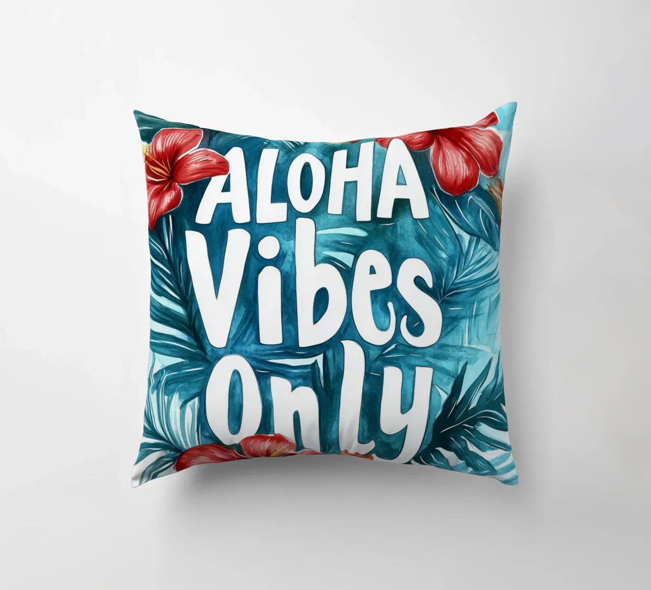 Aloha Vibes Only cuscino da treechild