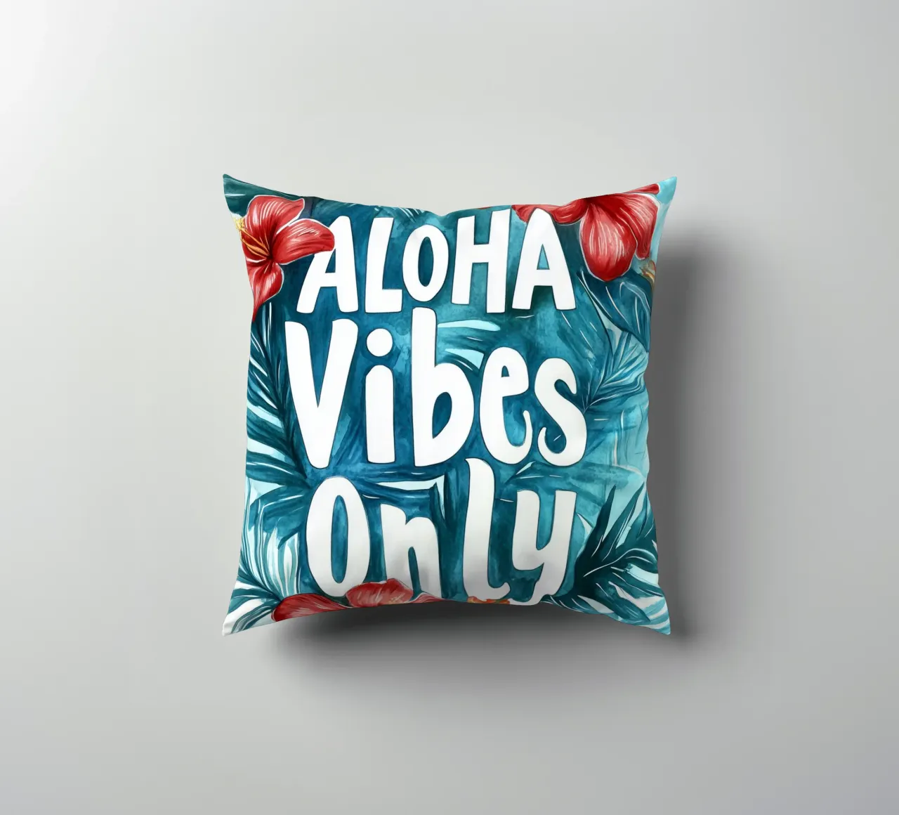 Aloha Vibes Only cuscino da treechild