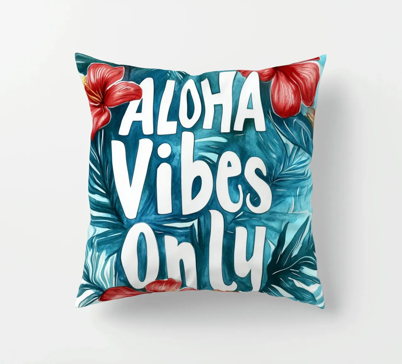 Aloha Vibes Only cuscino da treechild