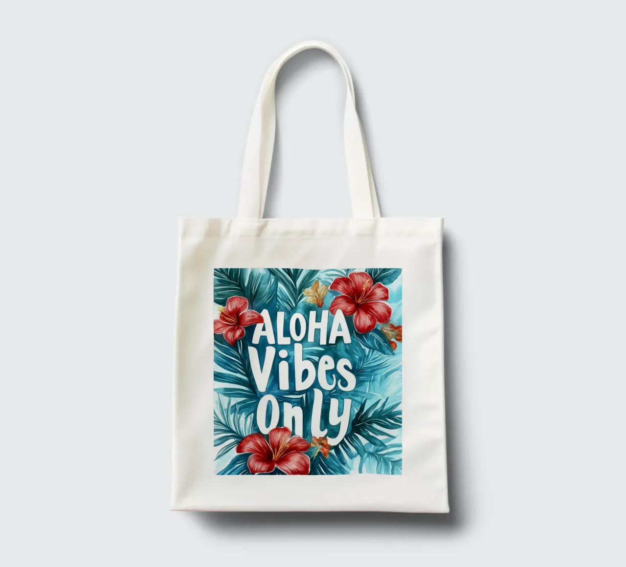 Aloha Vibes Only borsa in juta da treechild
