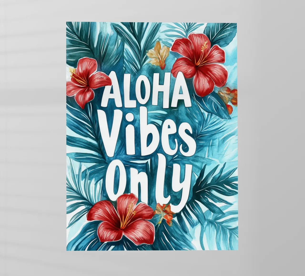 Aloha Vibes Only pellicola backlit da treechild