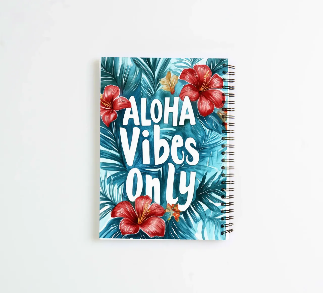 Aloha Vibes Only diario ad anelli da treechild