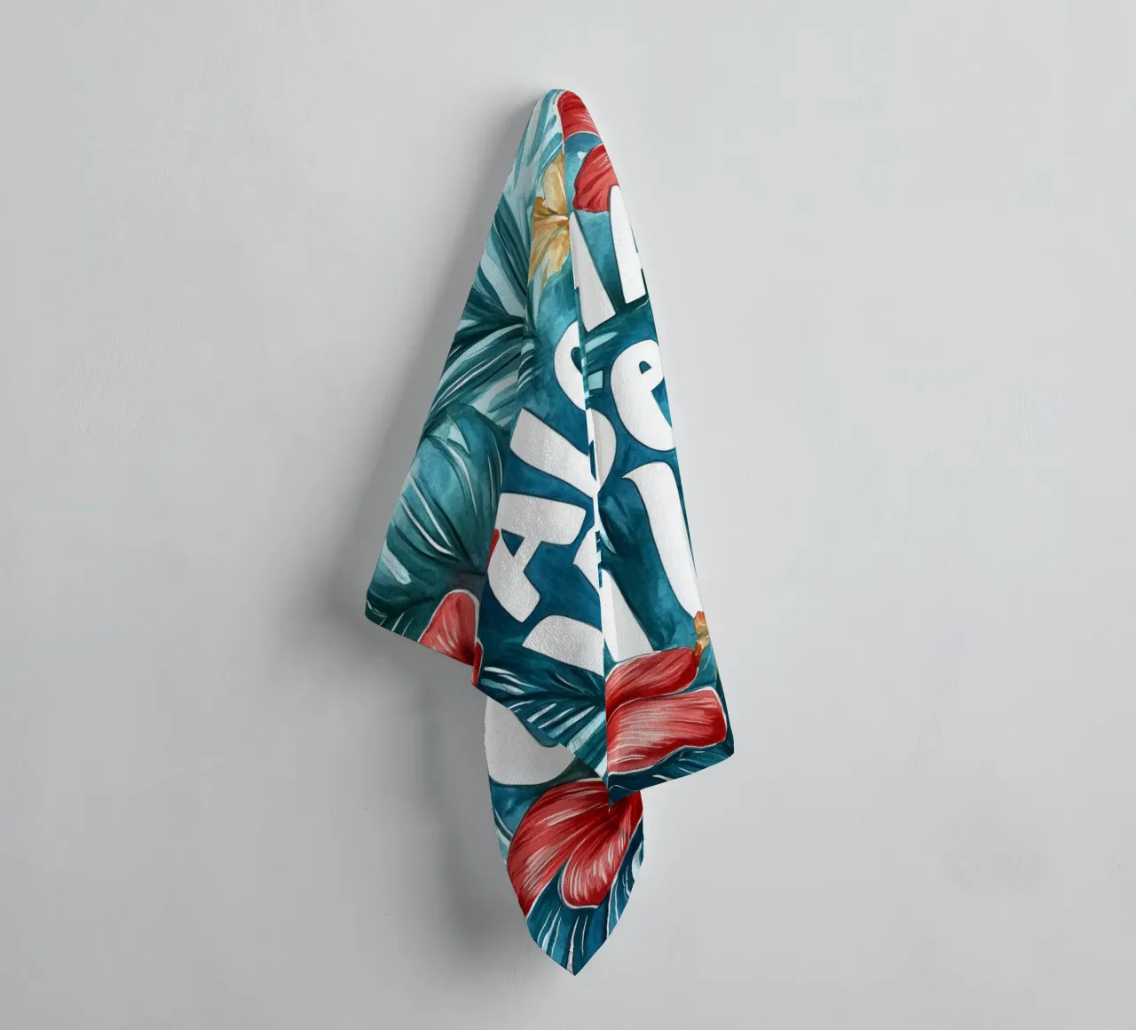 Aloha Vibes Only Handtuch von treechild