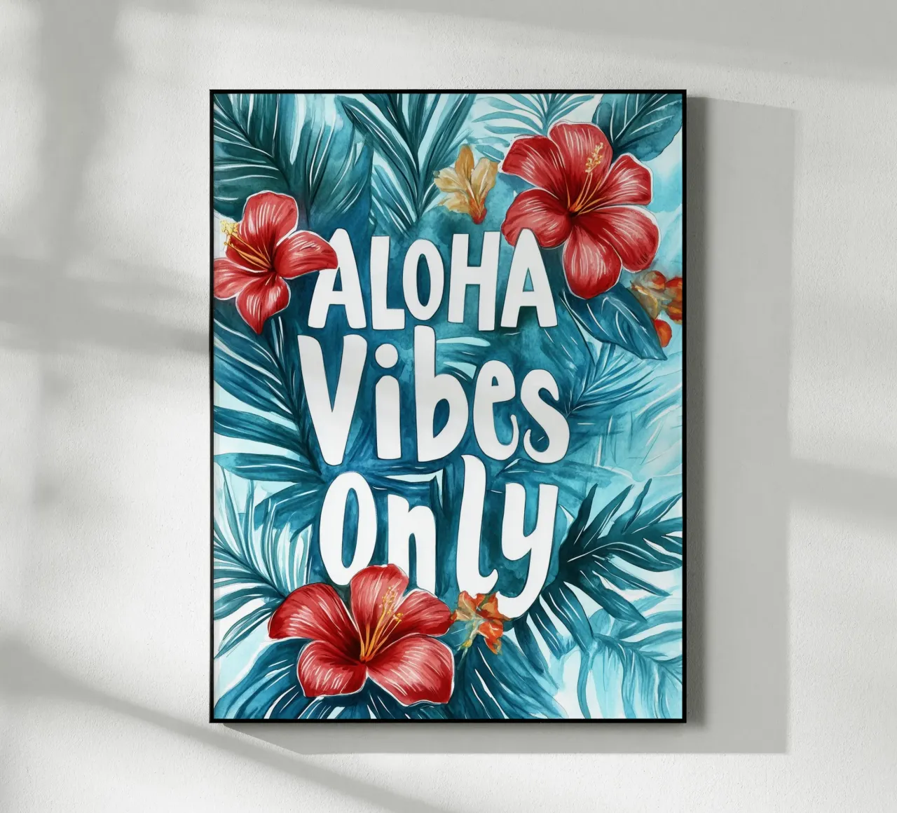 Aloha Vibes Only plexiglass da treechild