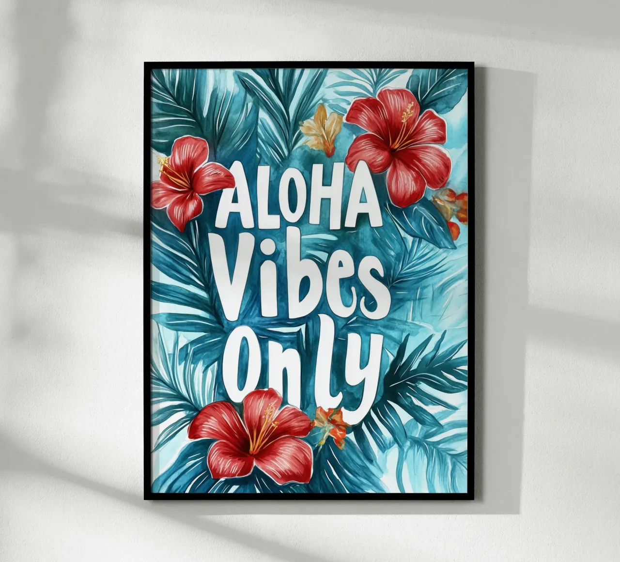 Aloha Vibes Only carta hahnemühle da treechild