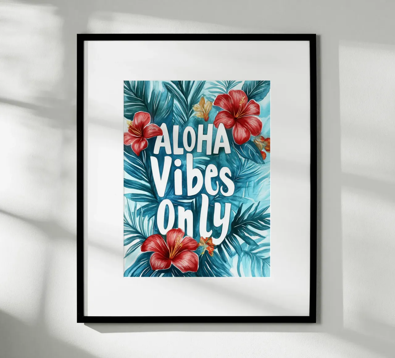 Aloha Vibes Only poster da treechild