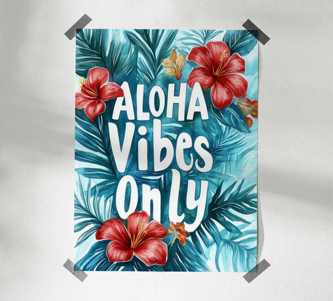 Aloha Vibes Only poster da treechild