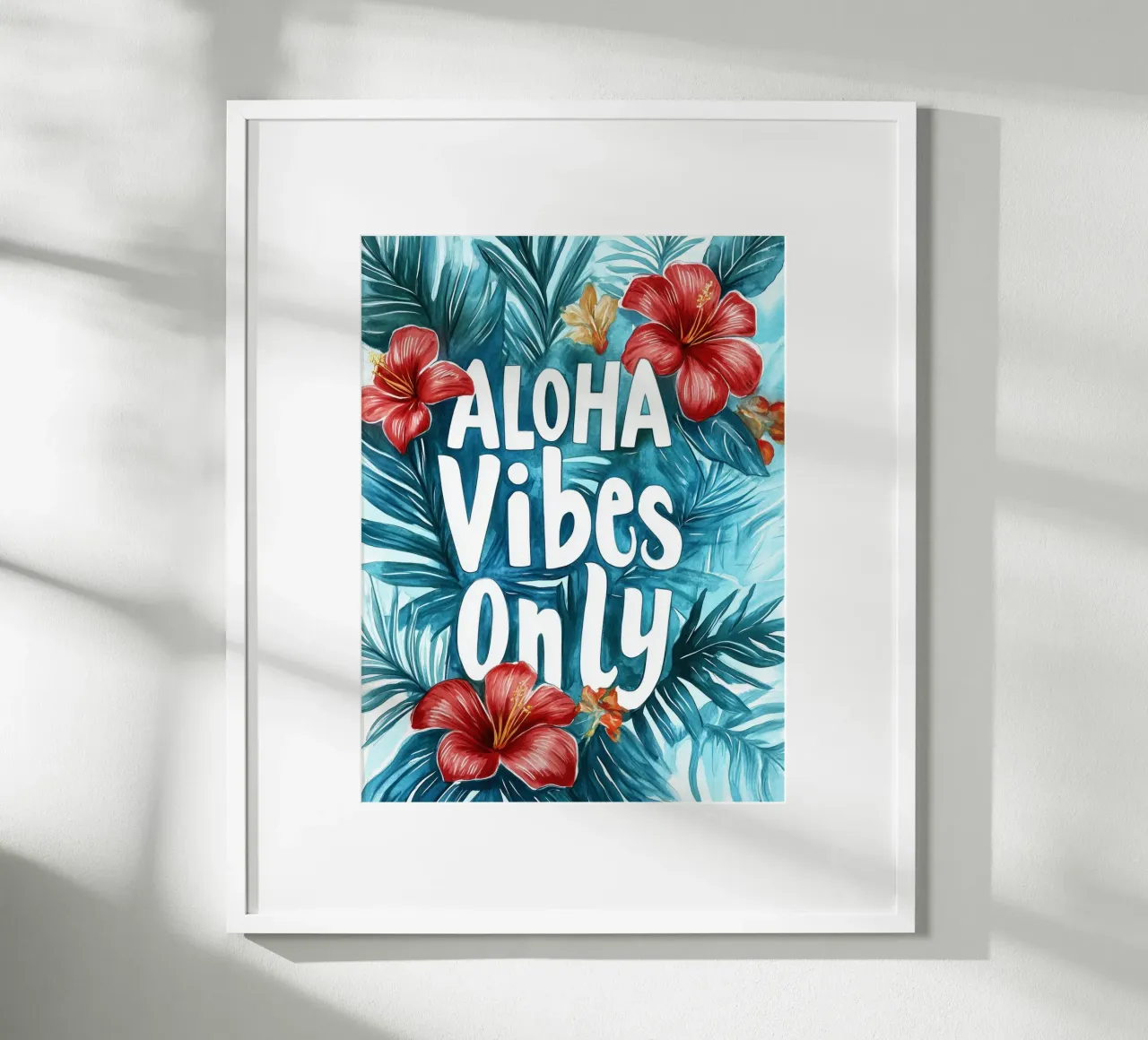Aloha Vibes Only poster da treechild