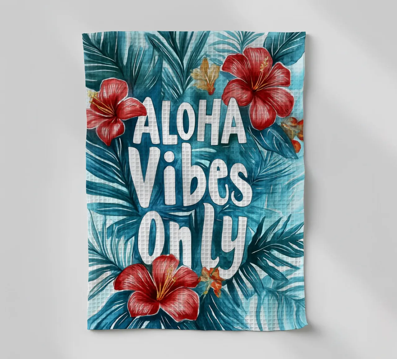 Aloha Vibes Only canovaccio da cucina da treechild