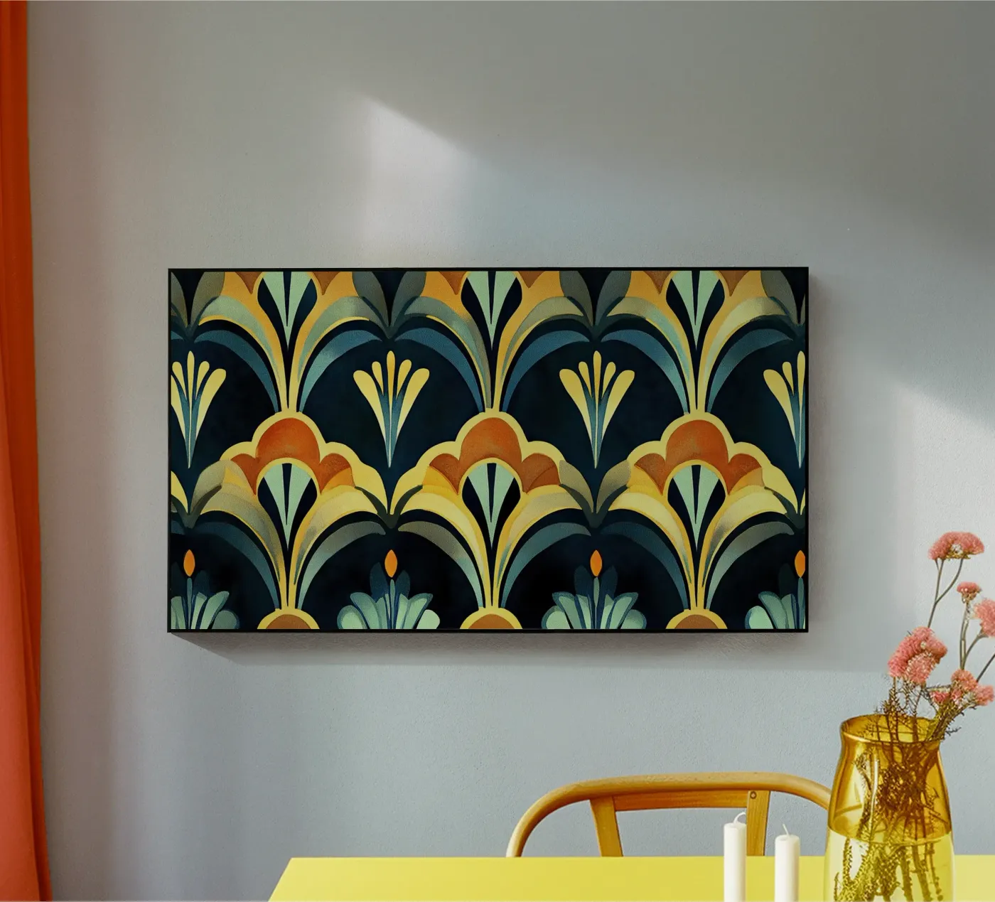 Art déco acryl van Nikis Art Studio