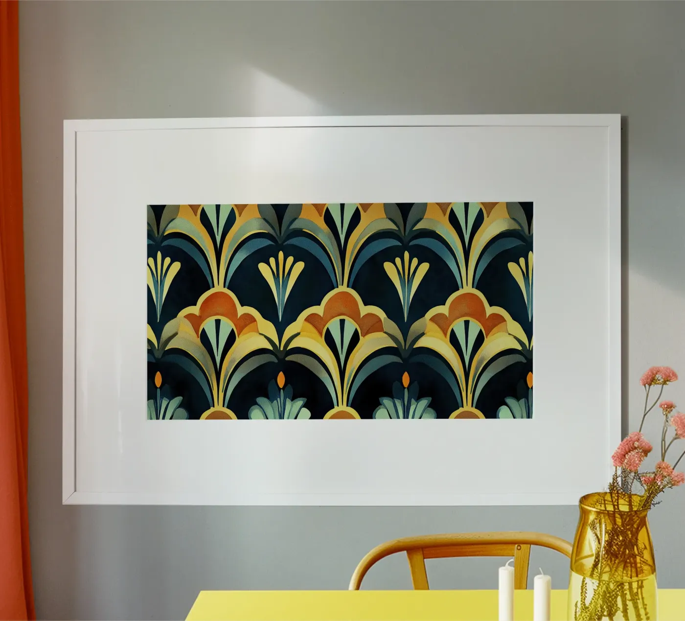 Art déco poster da Nikis Art Studio