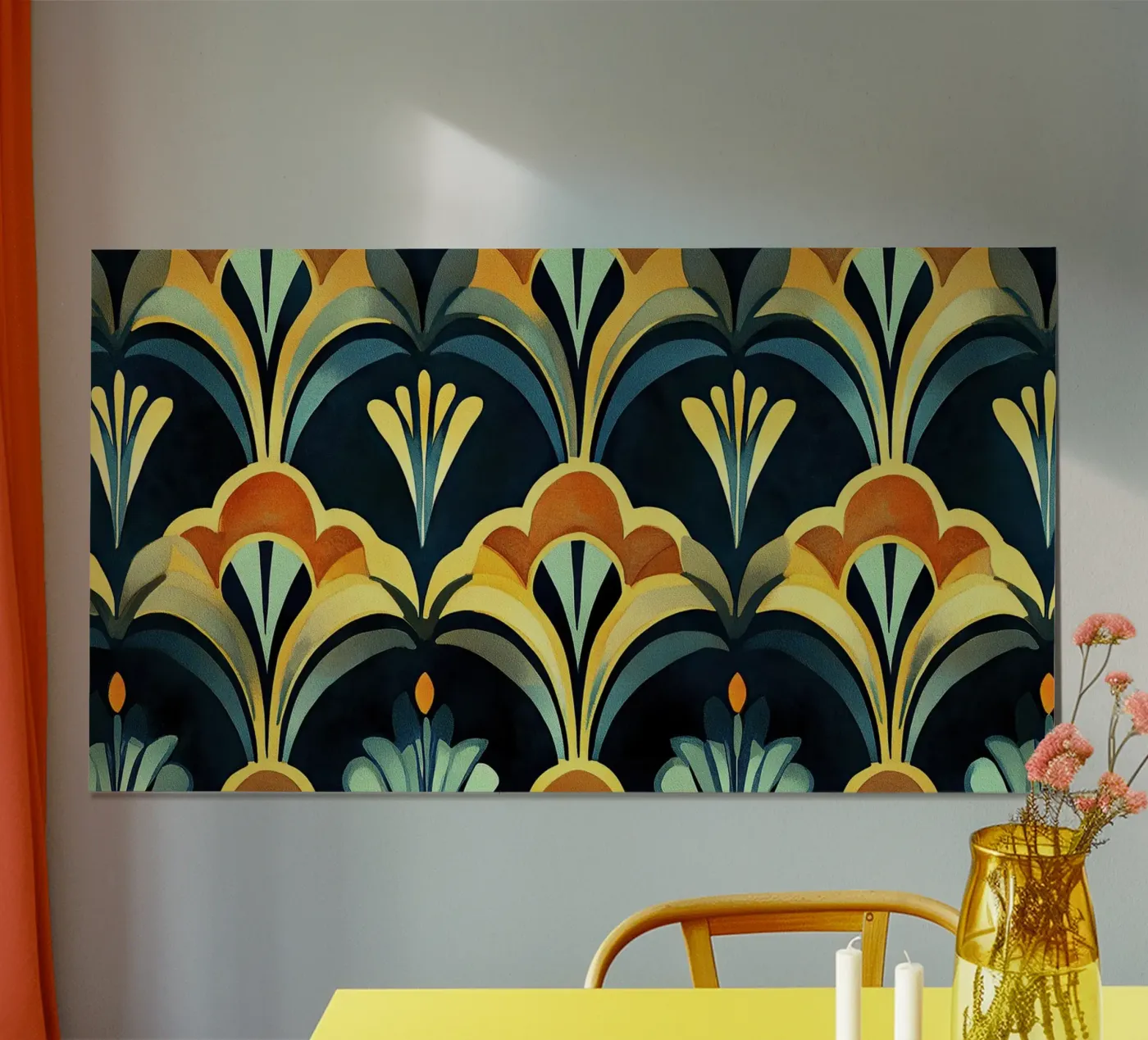 Art déco poster da Nikis Art Studio