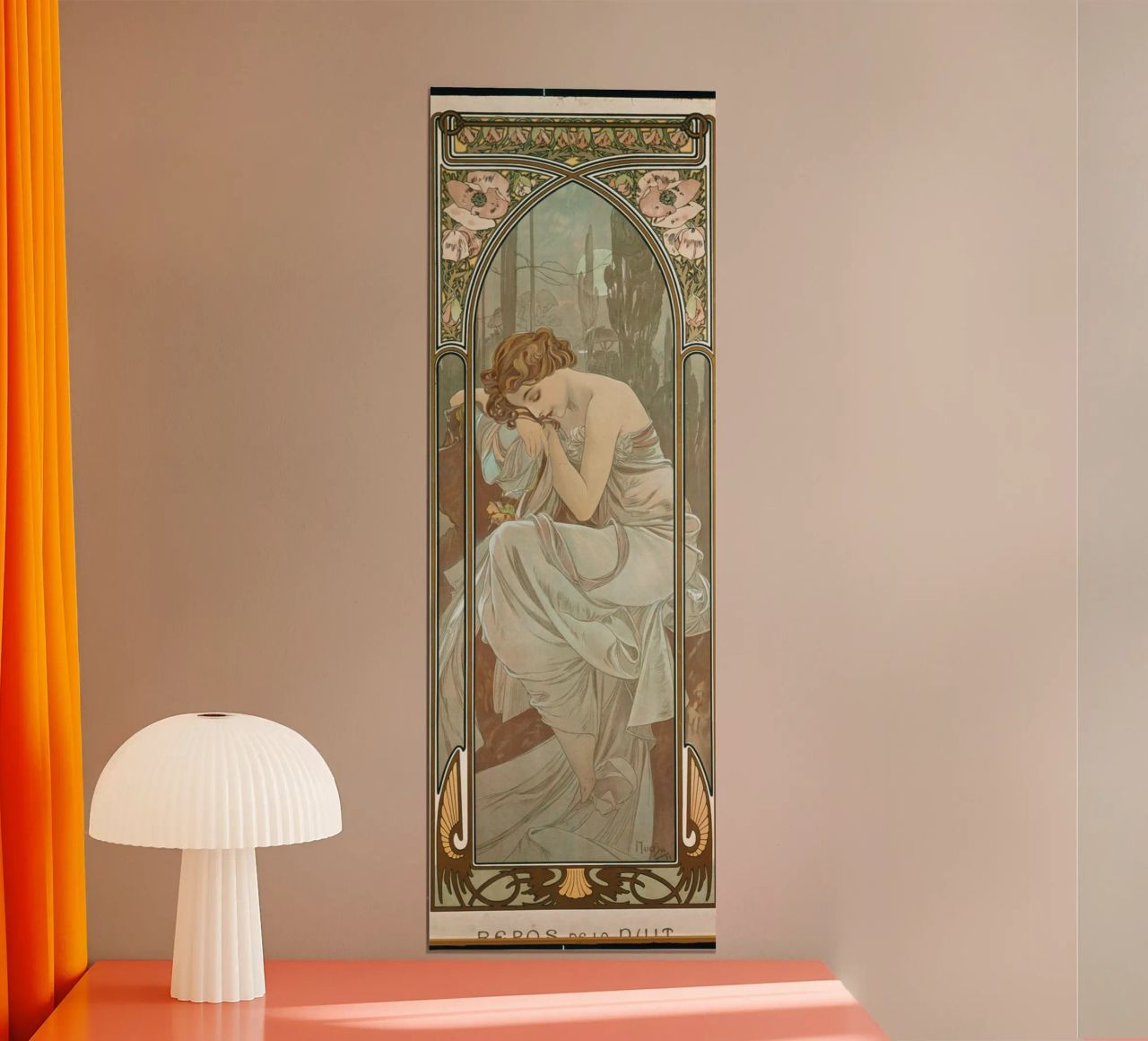 Alfons Mucha - Night's Rest poster by ARTOTHEK