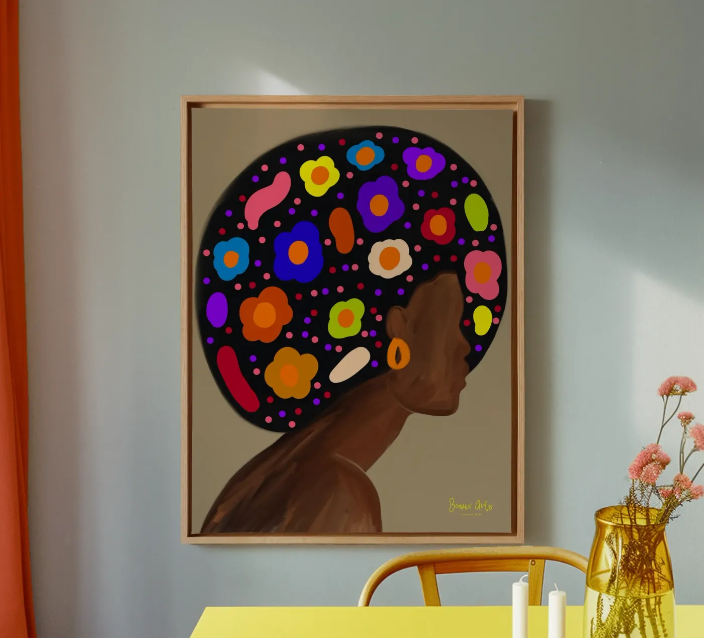 Afro Prism tela da Mathudace Créas