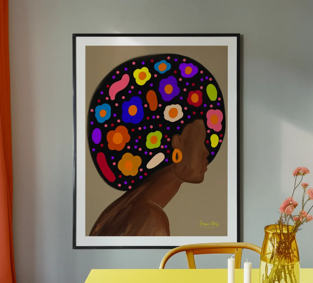 Afro Prism carta hahnemühle da Mathudace Créas