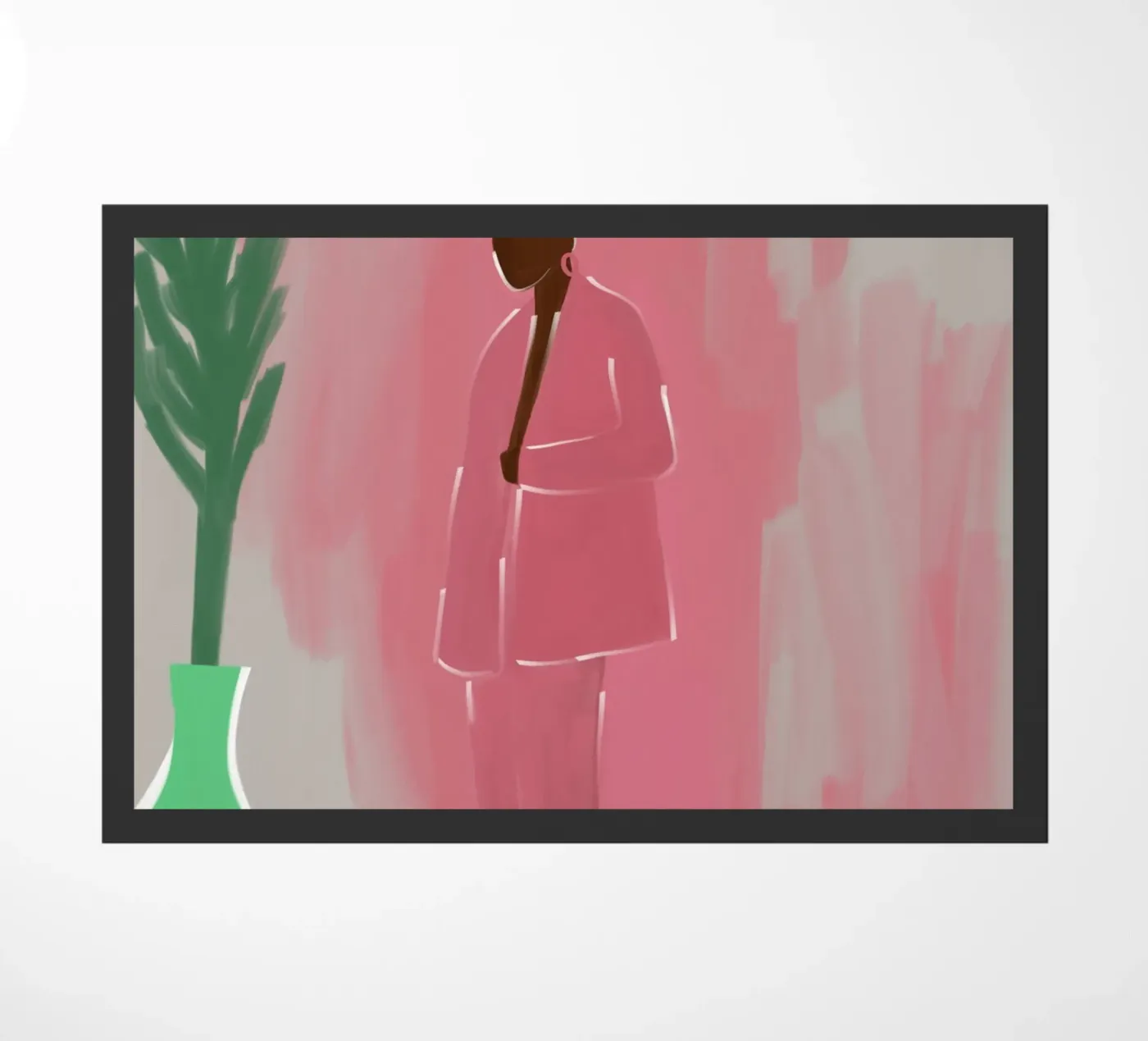 Afro Exuberance doormat by Mathudace Créas