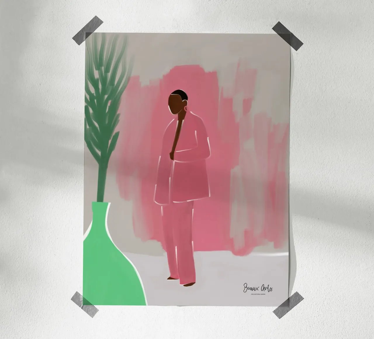 Afro Exuberance poster da Mathudace Créas