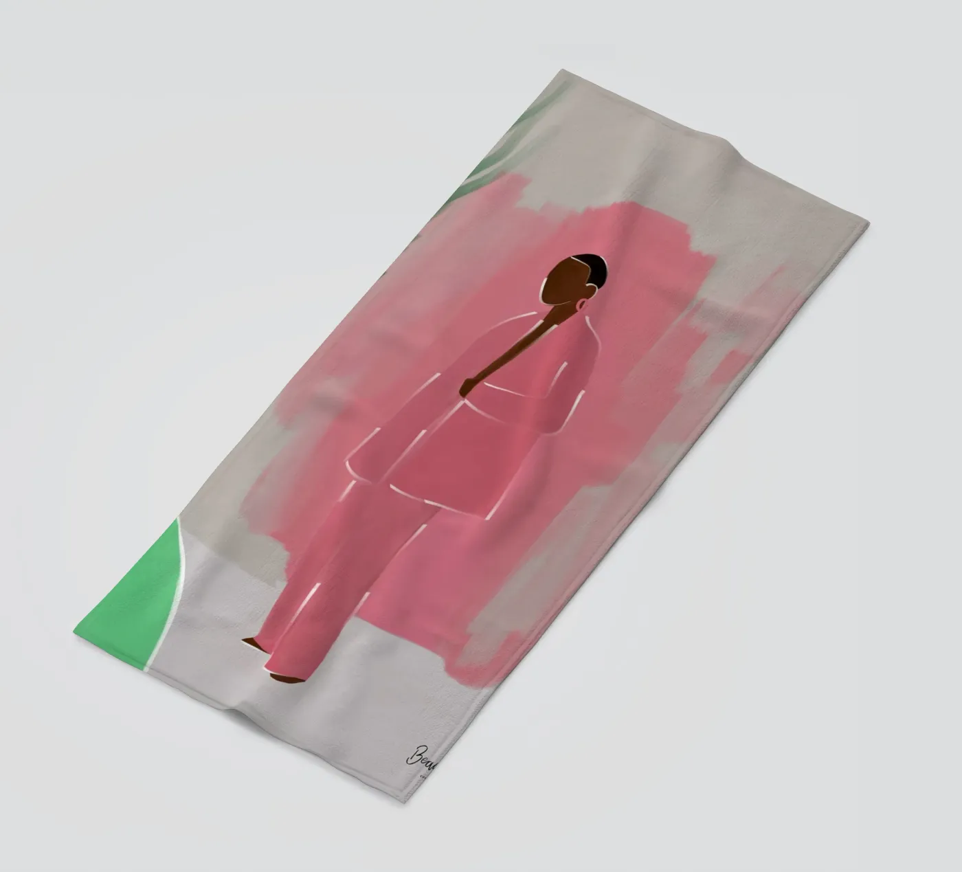 Afro Exuberance telo mare da Mathudace Créas