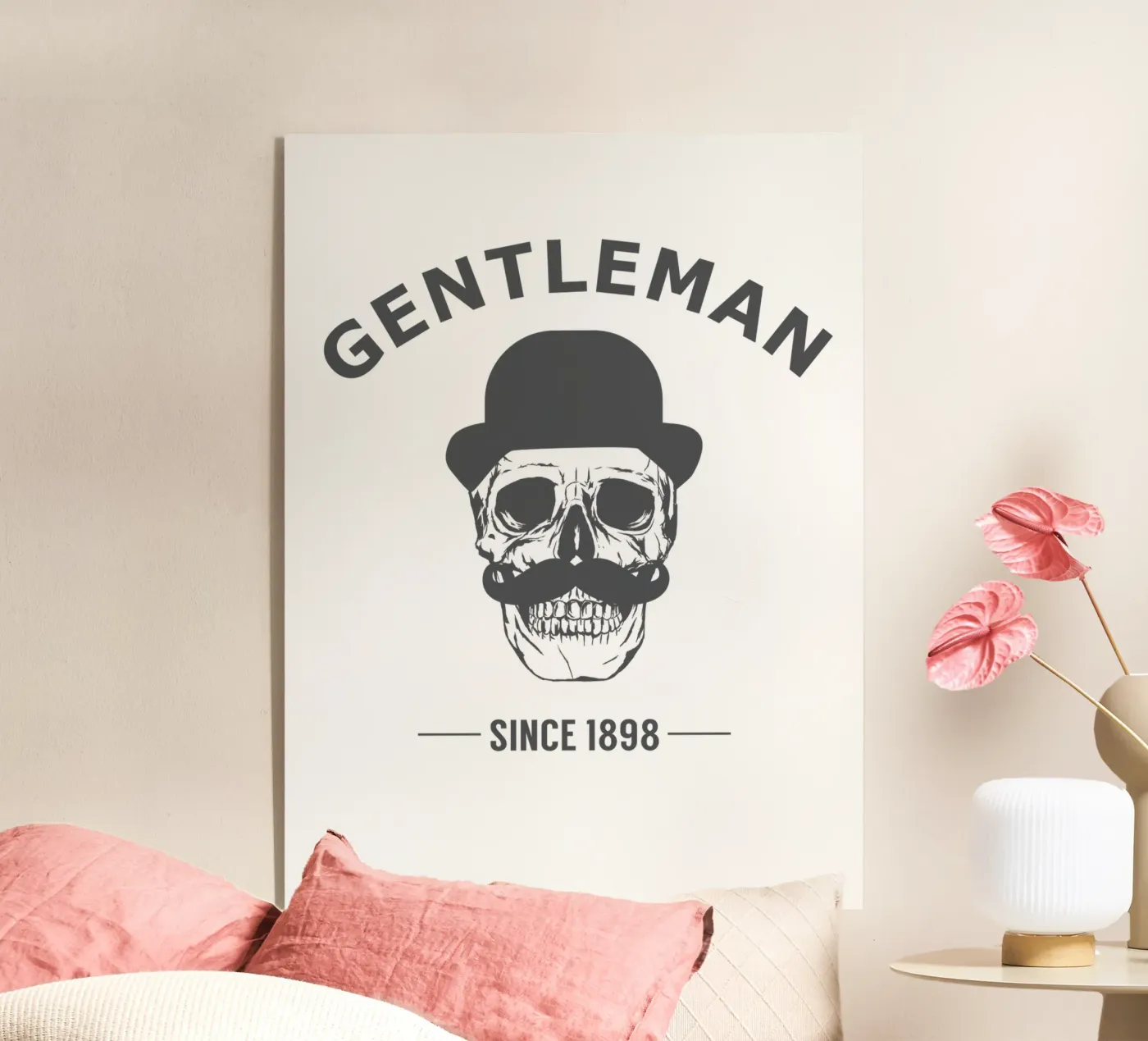 Gentleman Skull plexiglass da Balazs Solti