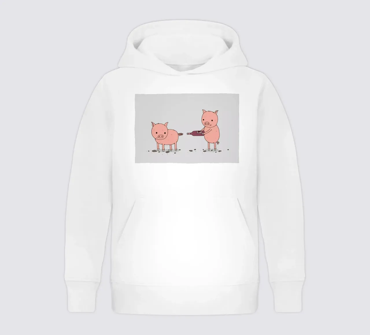 That'll Do Pig felpa bambino con cappuccio da Jaco Haasbroek