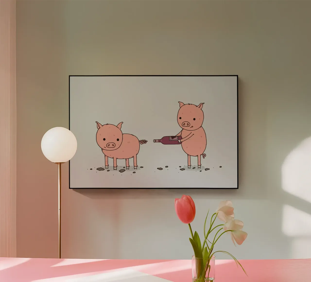 That'll Do Pig plexiglass da Jaco Haasbroek