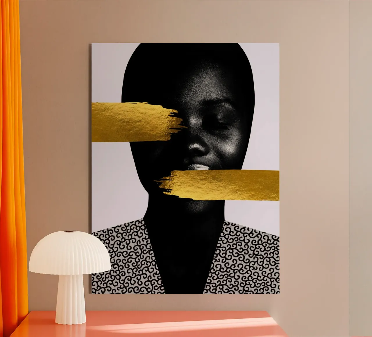 Gilded Essence alluminio dibond da Mathudace Créas