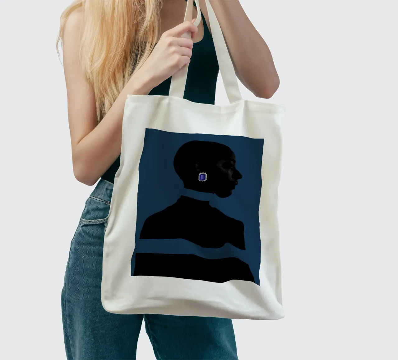 Eclat d'Afro tote bag by Mathudace Créas