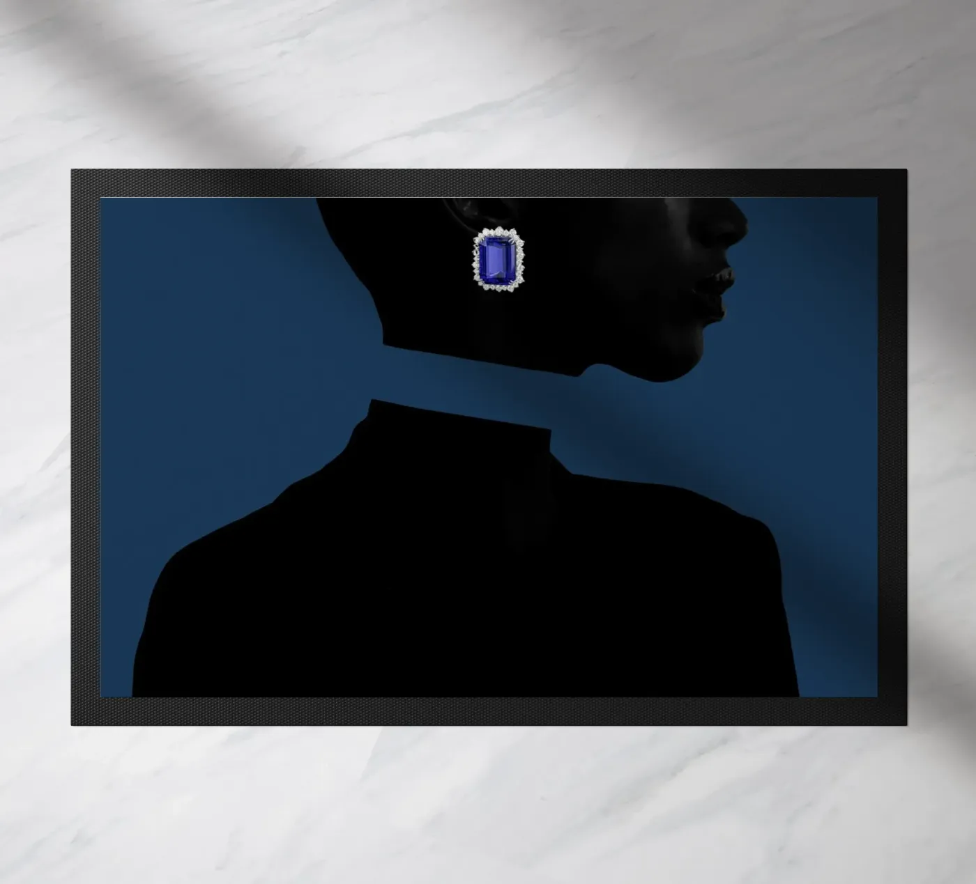 Eclat d'Afro doormat by Mathudace Créas