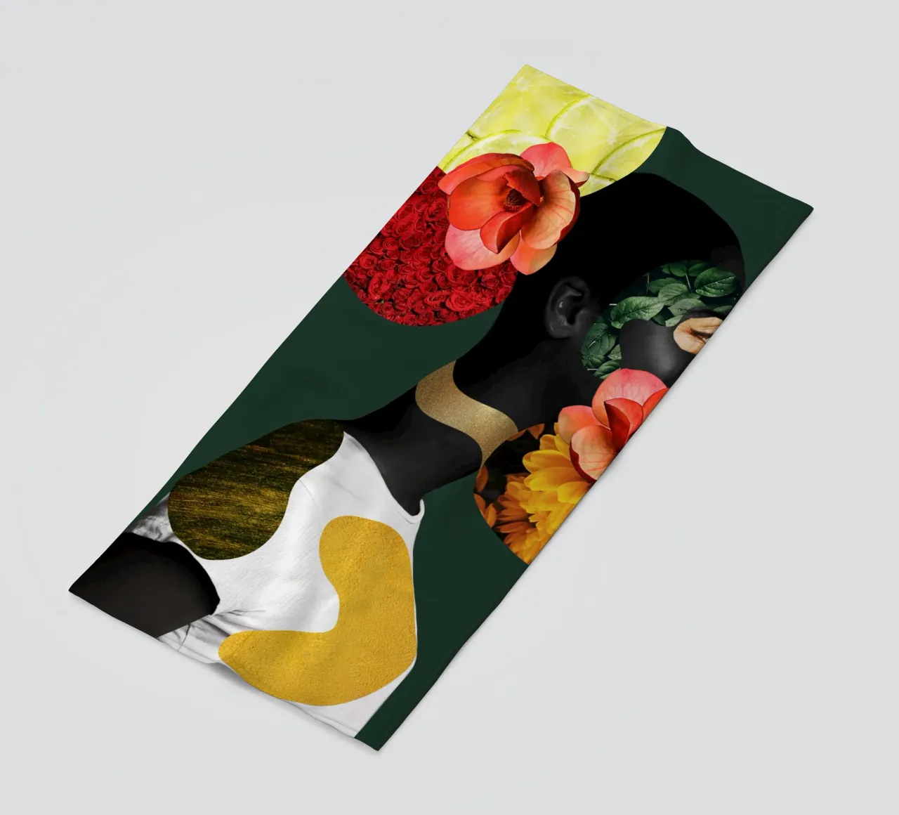 Afro Aurora telo mare da Mathudace Créas