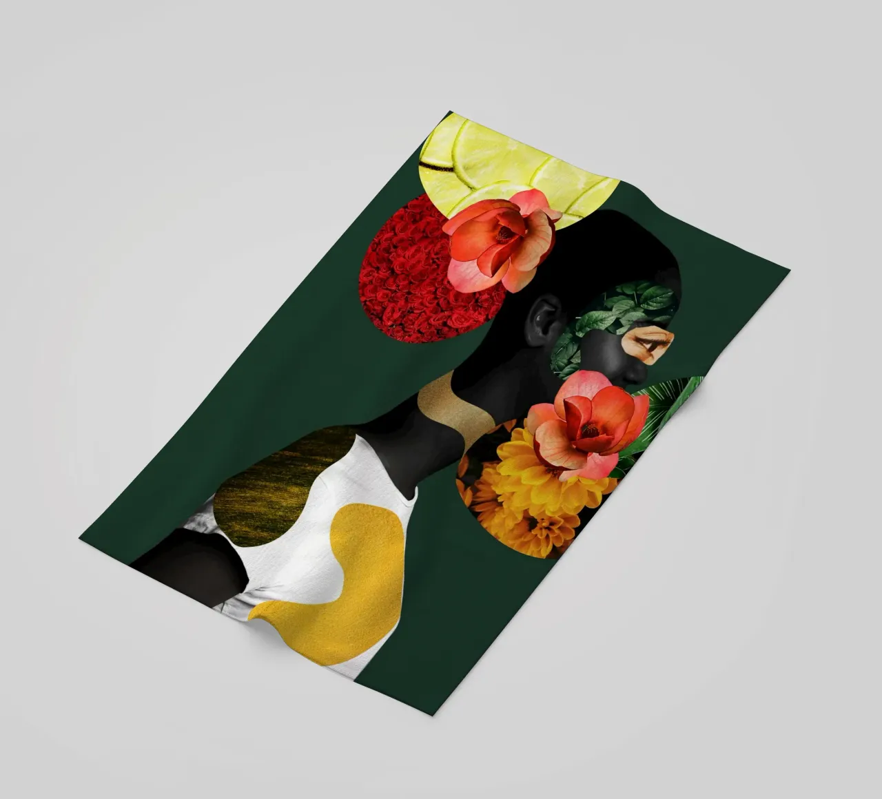 Afro Aurora telo mare da Mathudace Créas