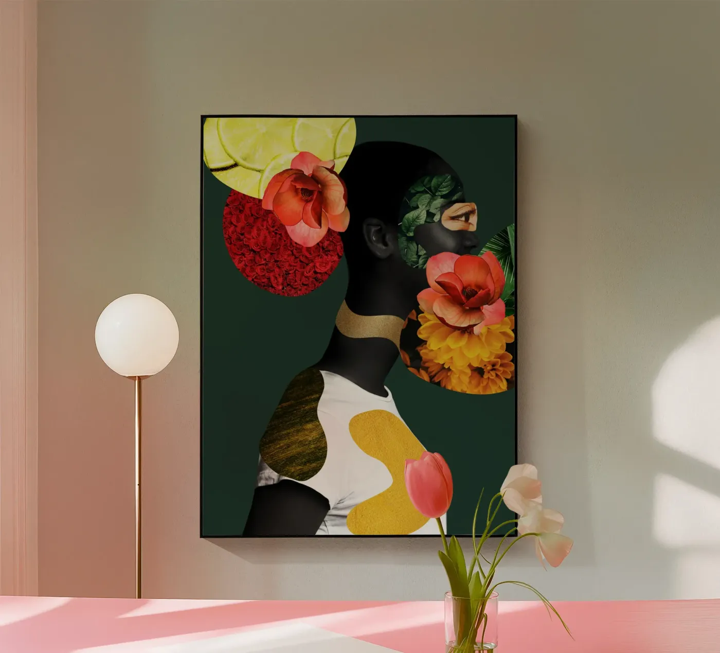 Afro Aurora plexiglas de Mathudace Créas