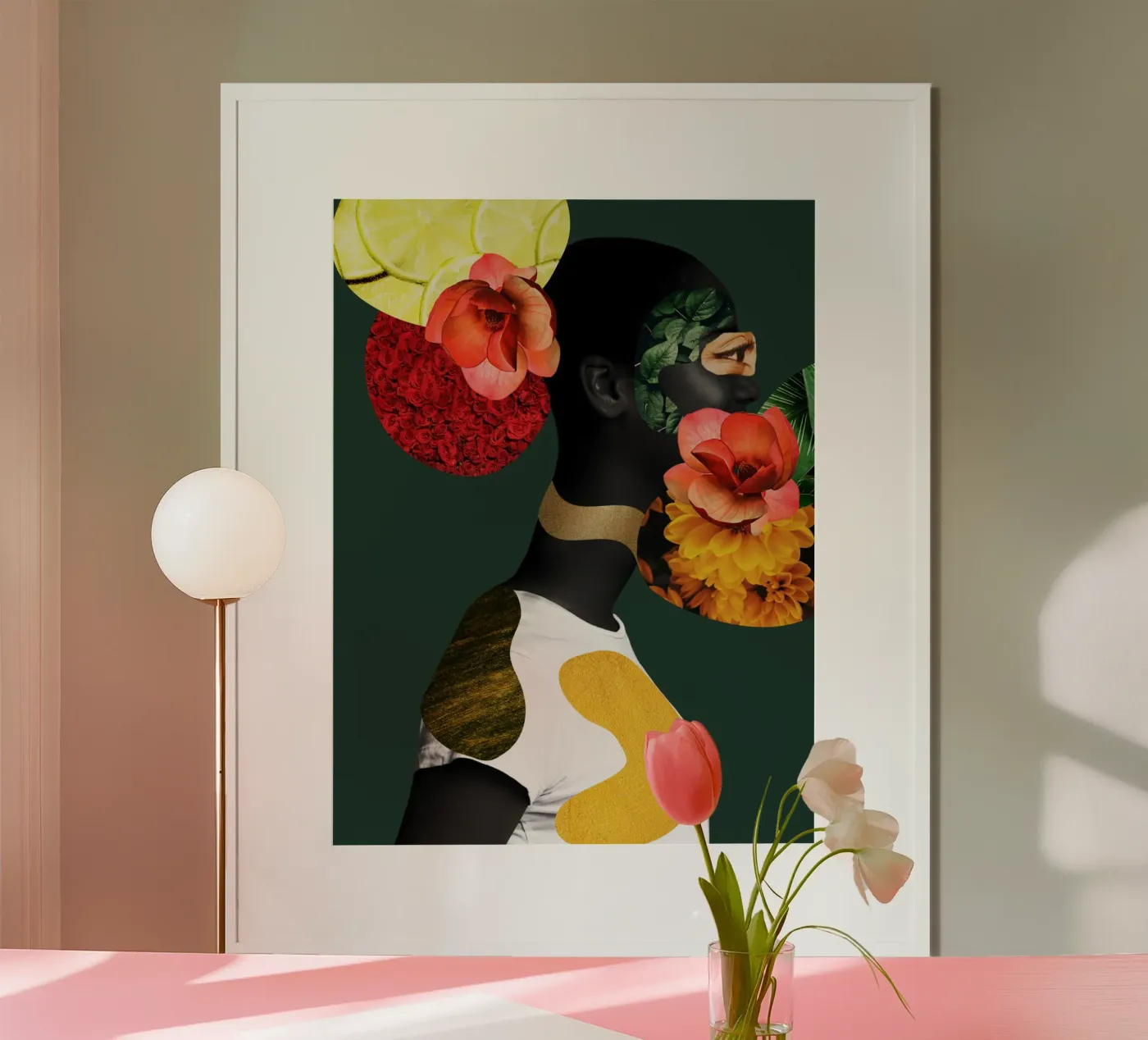 Afro Aurora Poster von Mathudace Créas
