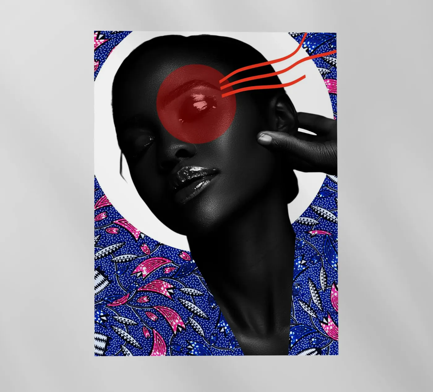 Afro Infinity backlit folie van Mathudace Créas