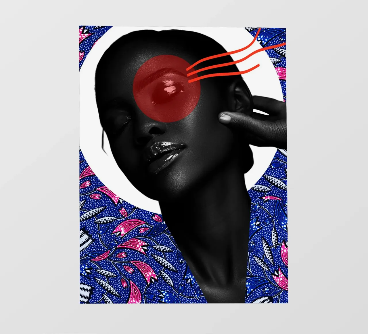 Afro Infinity pellicola backlit da Mathudace Créas