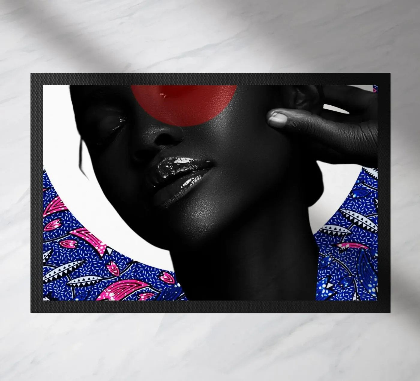 Afro Infinity Fußmatte von Mathudace Créas