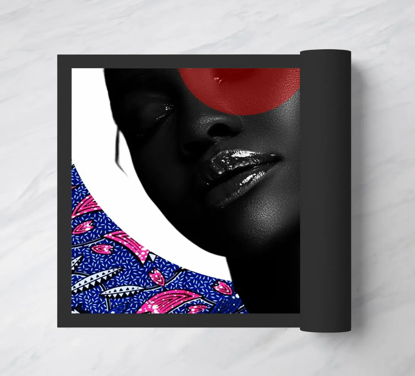 Afro Infinity deurmat van Mathudace Créas