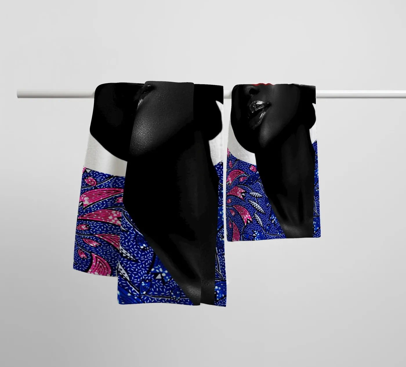 Afro Infinity badhanddoek van Mathudace Créas