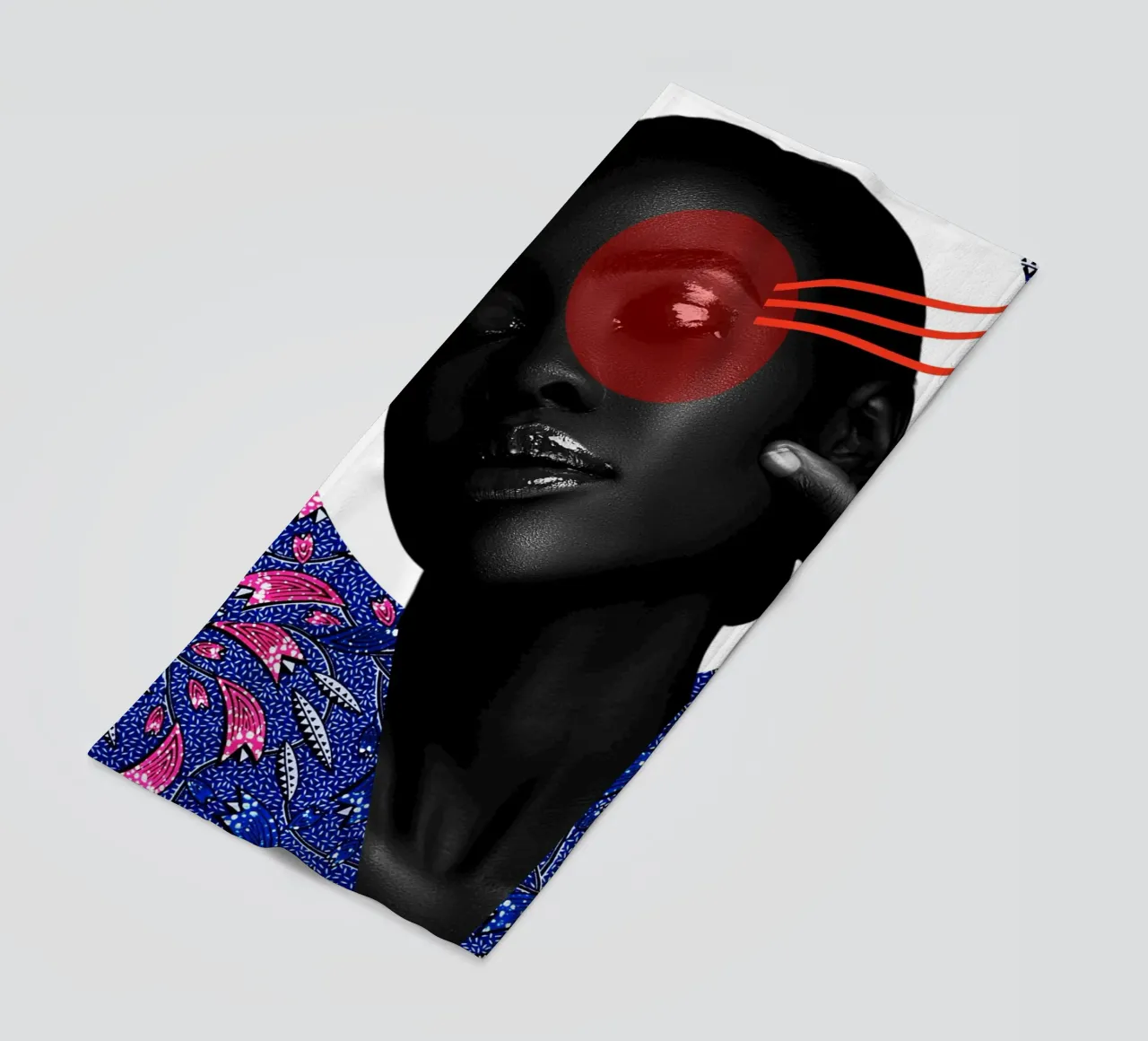 Afro Infinity telo mare da Mathudace Créas