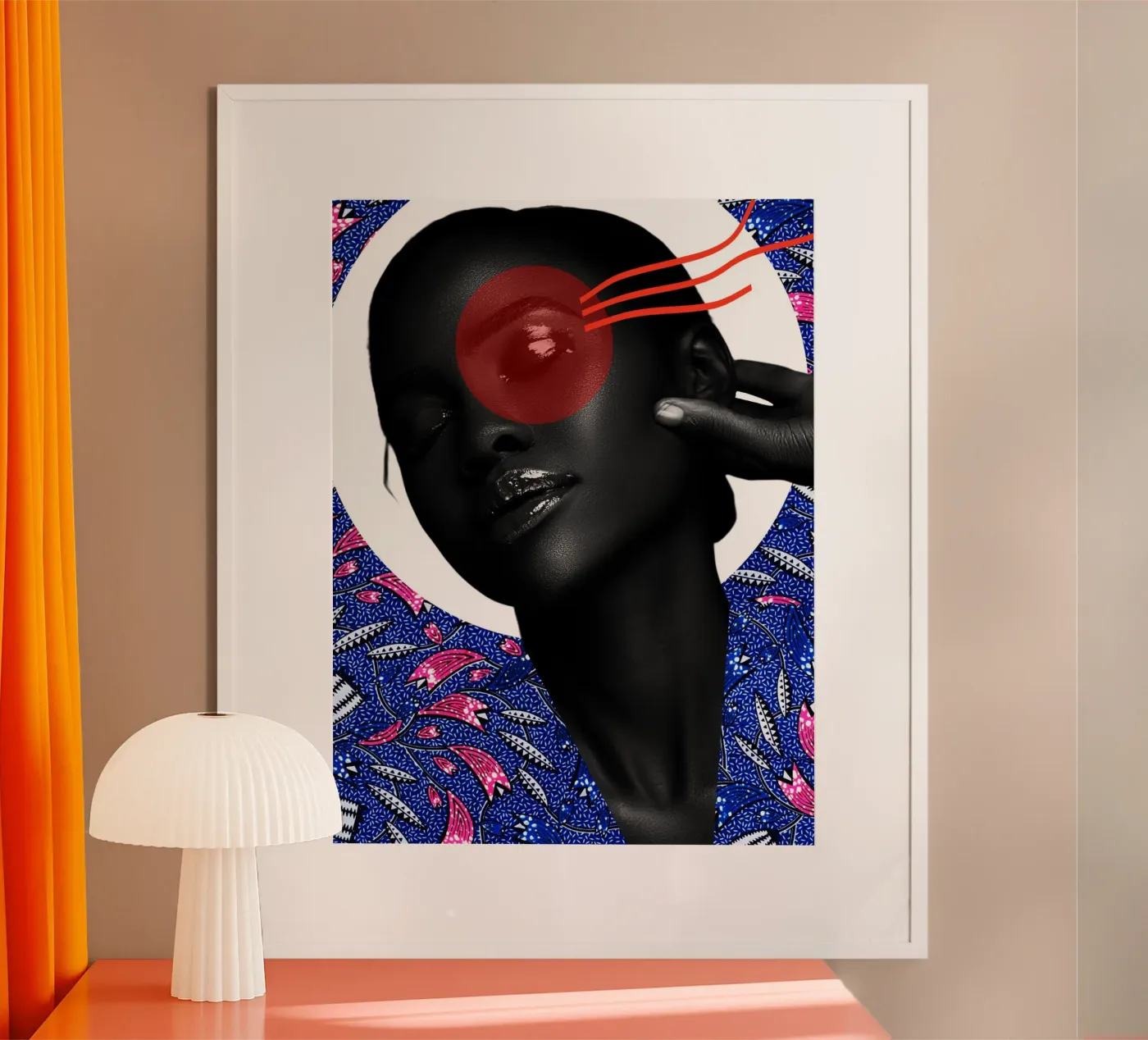 Afro Infinity Poster von Mathudace Créas