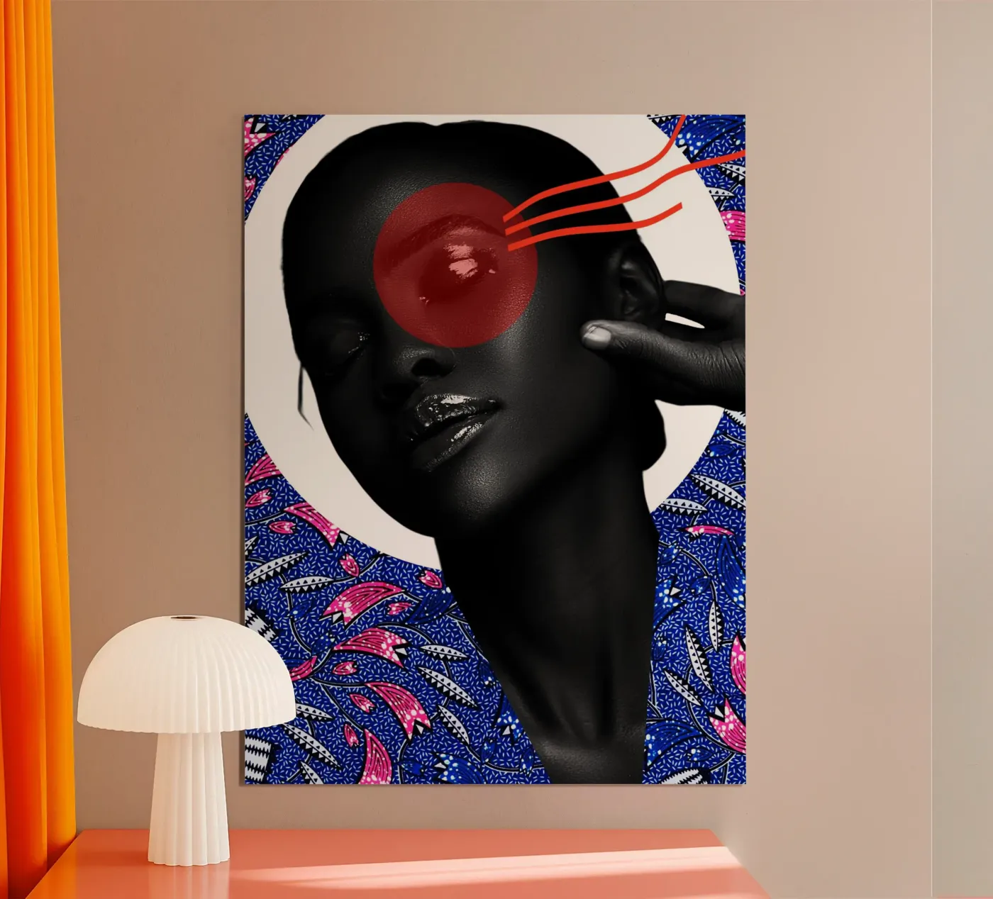 Afro Infinity Poster von Mathudace Créas