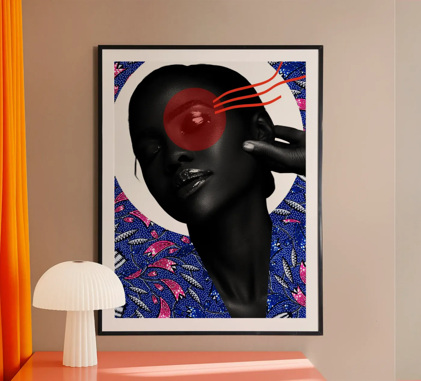Afro Infinity Poster von Mathudace Créas