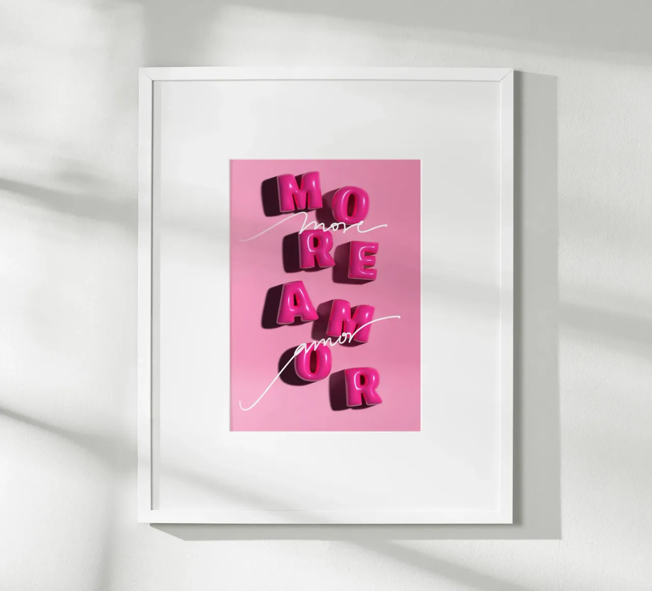 MORE AMOR poster da SMRT STUDIO